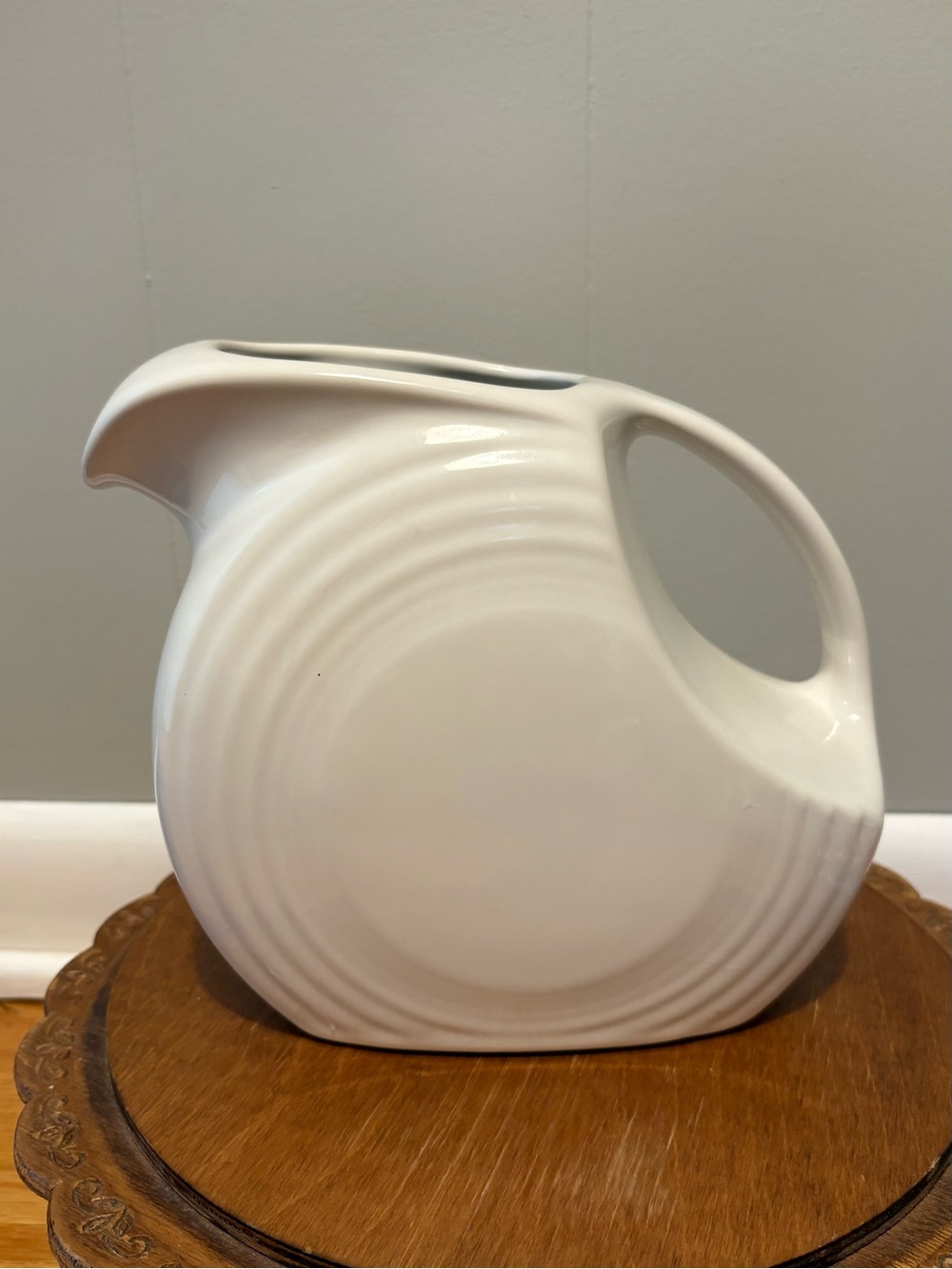 Fiesta Large Disk Pitcher 67.25oz ceramic